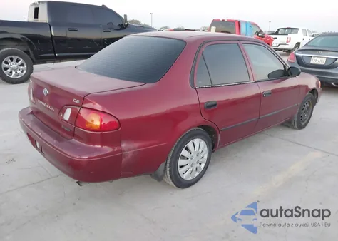 2000 Toyota Corolla Ce из США, поврежденный, VIN 2T1BR12E9YC270164